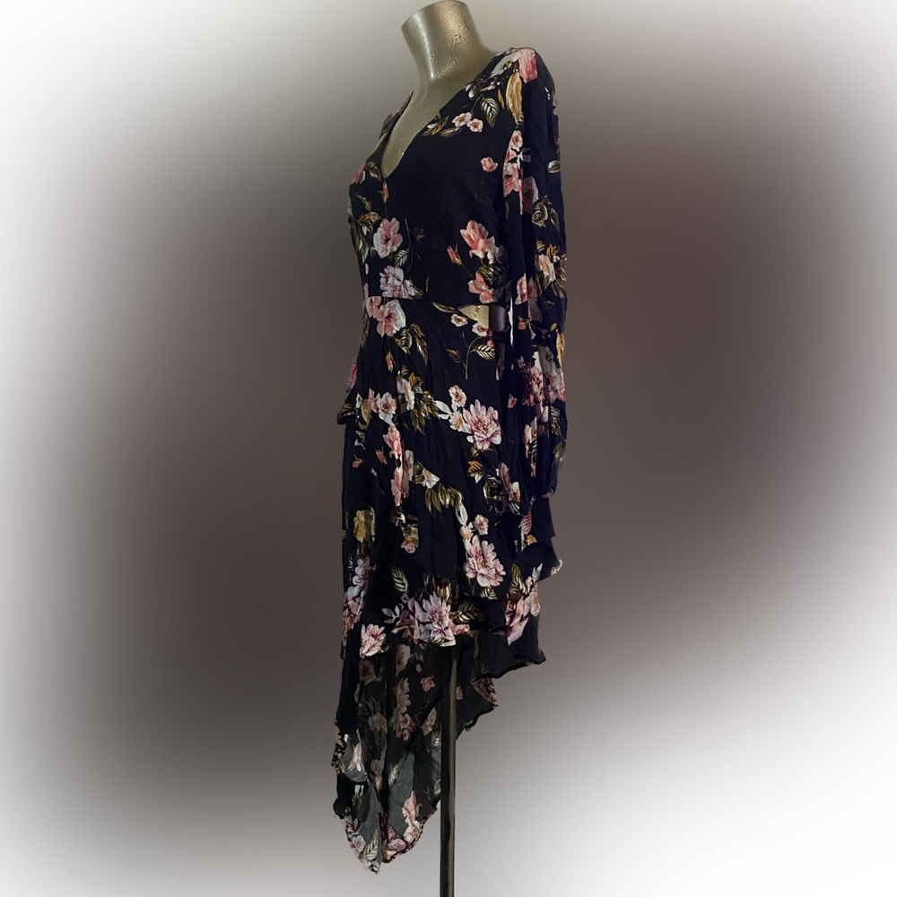 Rampage Floral Dress, L